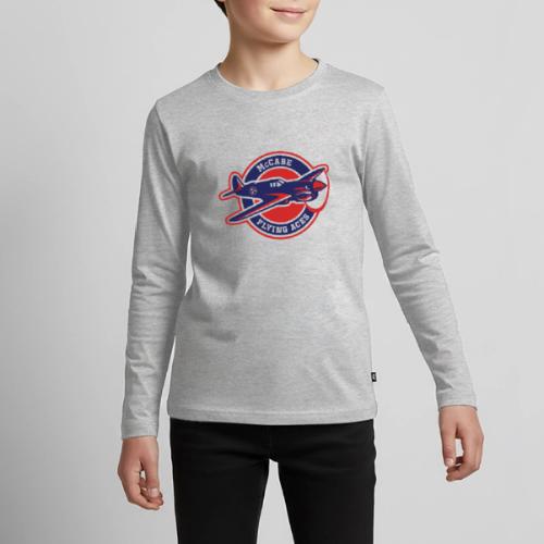 Navy & Red Flying Aces - Kids' Premium Long Sleeve T-Shirt
