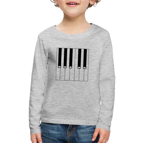Piano - Kids' Premium Long Sleeve T-Shirt