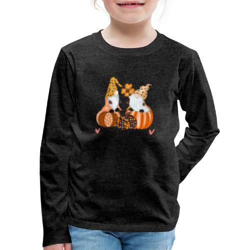 Fall gnomes - Kids' Premium Long Sleeve T-Shirt