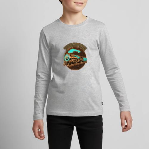 Tracorum Cosmic Train - Kids' Premium Long Sleeve T-Shirt