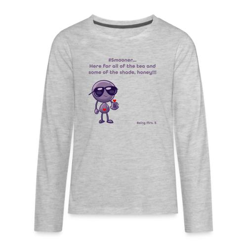 Smoon City_12_Here for the tea - Kids' Premium Long Sleeve T-Shirt