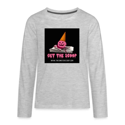 New Pink Scoop - Kids' Premium Long Sleeve T-Shirt