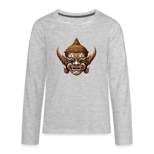 Thai Yaksha Asura Temple Guardian - Kids' Premium Long Sleeve T-Shirt