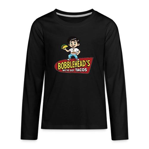 Bobblehead's®: We've Got Tacos™ with Mascot - Kids' Premium Long Sleeve T-Shirt