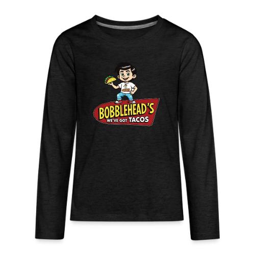 Bobblehead's®: We've Got Tacos™ with Mascot - Kids' Premium Long Sleeve T-Shirt