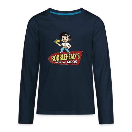 Bobblehead's®: We've Got Tacos™ with Mascot - Kids' Premium Long Sleeve T-Shirt