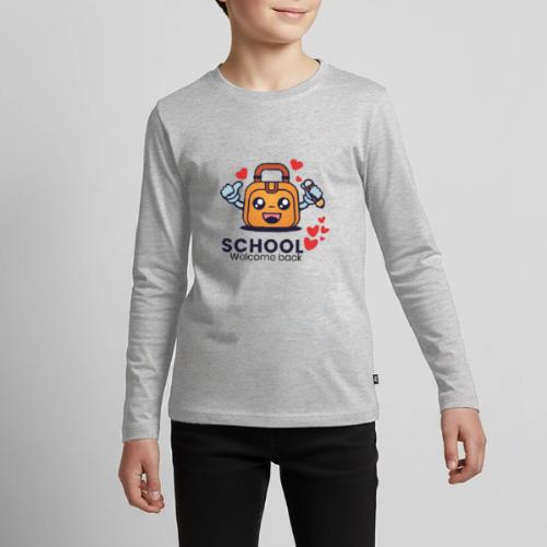 first day of school outfit- school Welcome back - Kids' Premium Long Sleeve T-Shirt