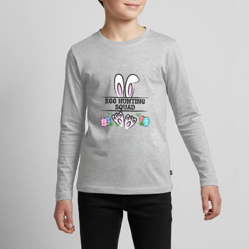 EGG HUNTING SQUAD - Kids' Premium Long Sleeve T-Shirt