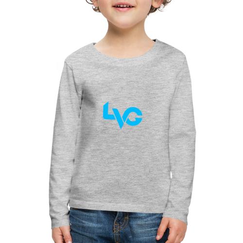 LVG logo blue - Kids' Premium Long Sleeve T-Shirt
