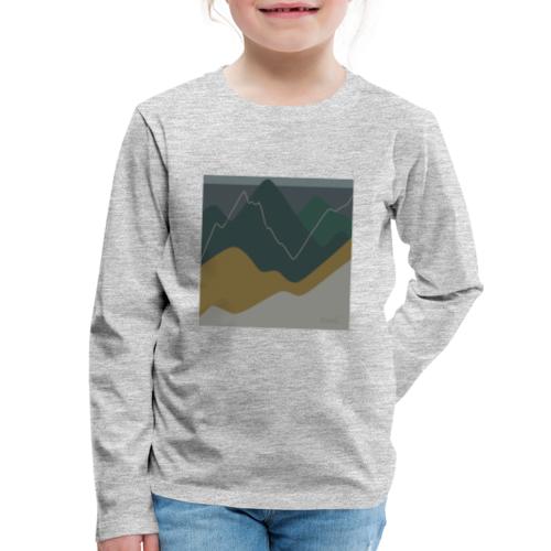 Mountains - Kids' Premium Long Sleeve T-Shirt