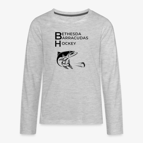 BBH Series Large Black Logo - Kids' Premium Long Sleeve T-Shirt