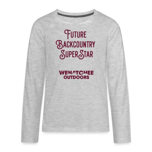 Future Backcountry SuperStar - Kids' Premium Long Sleeve T-Shirt