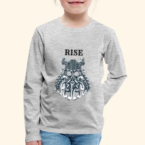 RISE CELTIC WARRIOR - Kids' Premium Long Sleeve T-Shirt