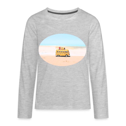Noosa Car Beach - Kids' Premium Long Sleeve T-Shirt