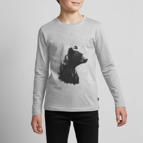 Forest Within the Bear - Kids' Premium Long Sleeve T-Shirt