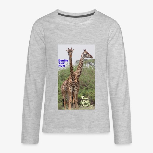 Two Headed Giraffe - Kids' Premium Long Sleeve T-Shirt