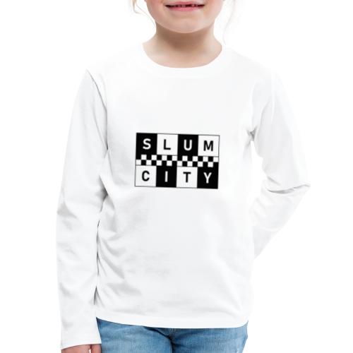 Slum City Logo - Kids' Premium Long Sleeve T-Shirt