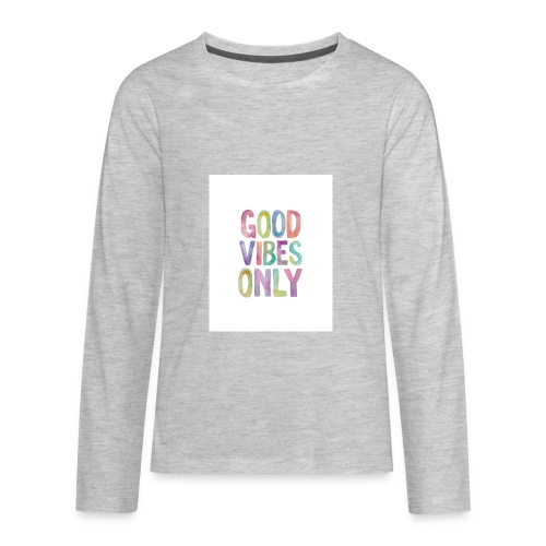 good vibes - Kids' Premium Long Sleeve T-Shirt