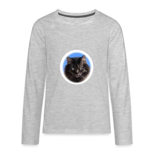 Hypnotic-Cat - Kids' Premium Long Sleeve T-Shirt