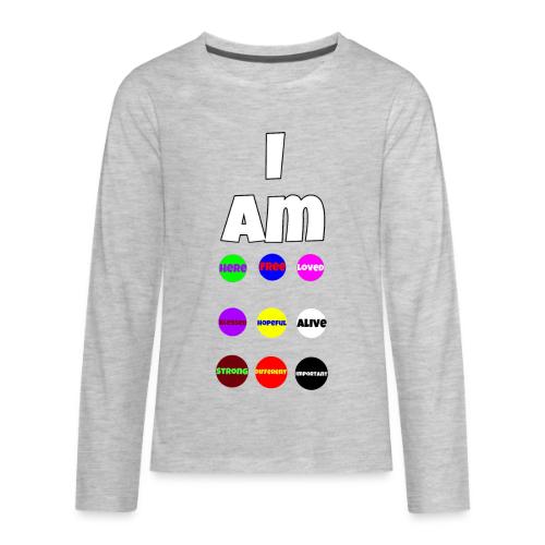 I AM... - Kids' Premium Long Sleeve T-Shirt