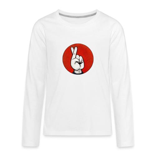 The Fakist Logo - Kids' Premium Long Sleeve T-Shirt