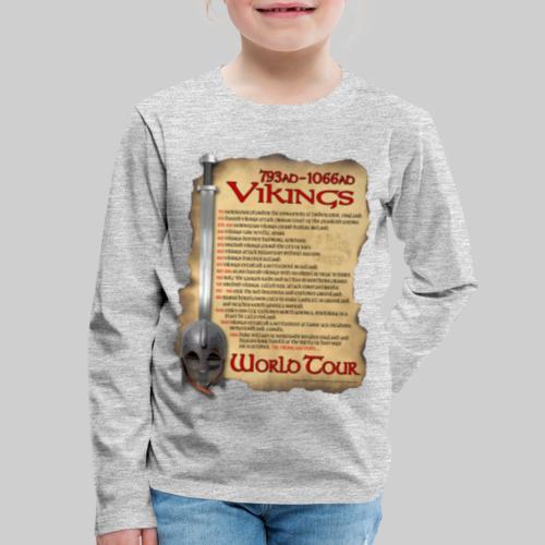 Viking World Tour - Kids' Premium Long Sleeve T-Shirt