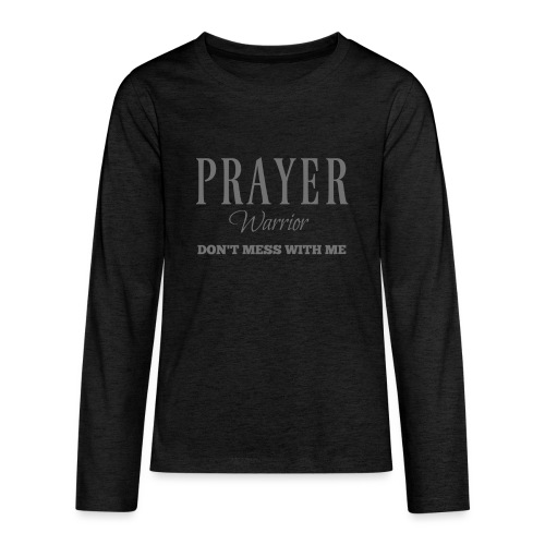 Prayer Warrior - Kids' Premium Long Sleeve T-Shirt