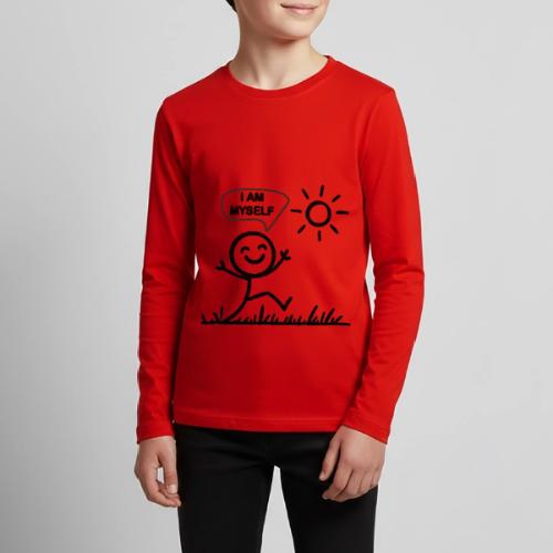 I Am Myself - Kids' Premium Long Sleeve T-Shirt