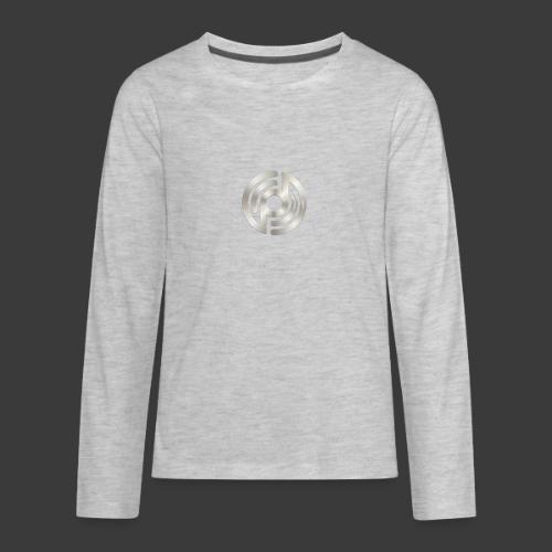 Open Musicians Collective Chrome Logo - Kids' Premium Long Sleeve T-Shirt