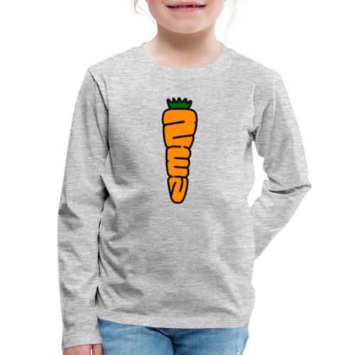 Zen Carrot - Kids' Premium Long Sleeve T-Shirt