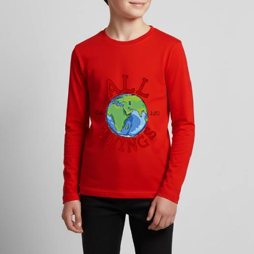 All Things Globe - Kids' Premium Long Sleeve T-Shirt