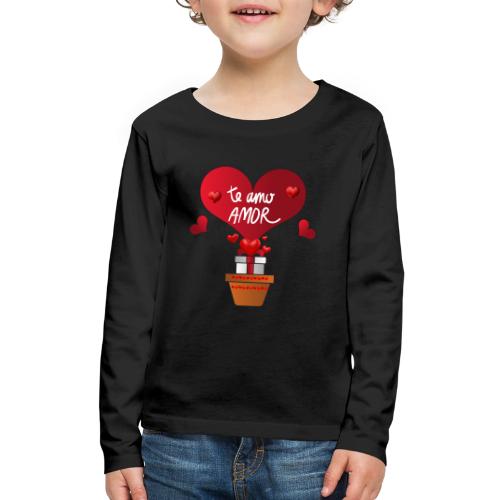 Fashion Valentine's Day Hearts, Gifts February 14 - Kids' Premium Long Sleeve T-Shirt