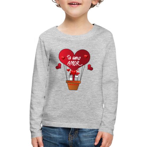 Fashion Valentine's Day Hearts, Gifts February 14 - Kids' Premium Long Sleeve T-Shirt