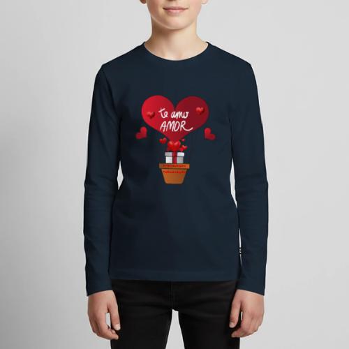 Fashion Valentine's Day Hearts, Gifts February 14 - Kids' Premium Long Sleeve T-Shirt