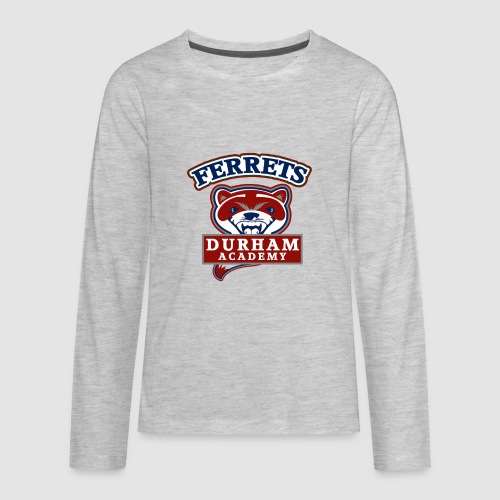 durham academy ferrets sport logo - Kids' Premium Long Sleeve T-Shirt