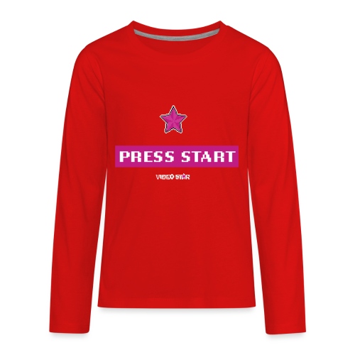 VS Press Start - Kids' Premium Long Sleeve T-Shirt