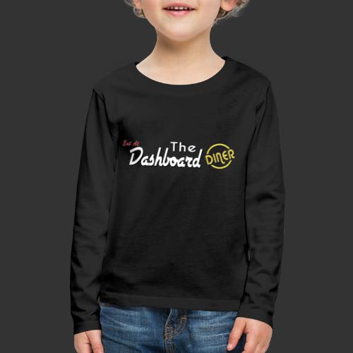 The Dashboard Diner Horizontal Logo - Kids' Premium Long Sleeve T-Shirt