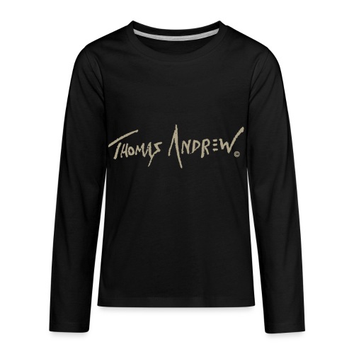 Thomas Andrew Signature_d - Kids' Premium Long Sleeve T-Shirt