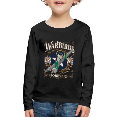 Vintage Warbirds Forever Classic WWII Aircraft - Kids' Premium Long Sleeve T-Shirt