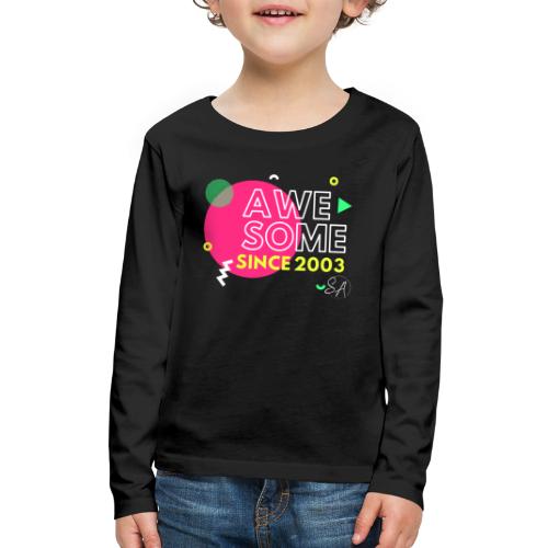 Awesome Since 2003 Smith Adventures - Kids' Premium Long Sleeve T-Shirt