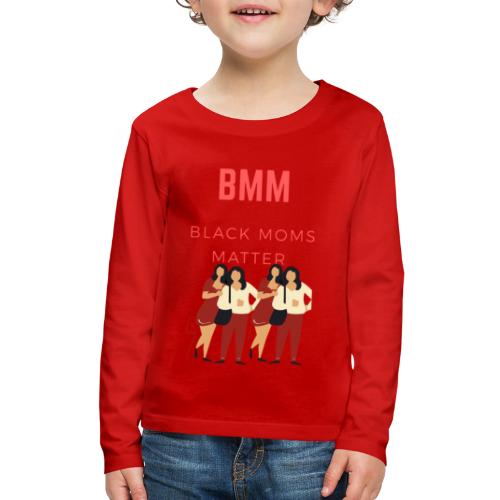 BMM wht bg - Kids' Premium Long Sleeve T-Shirt