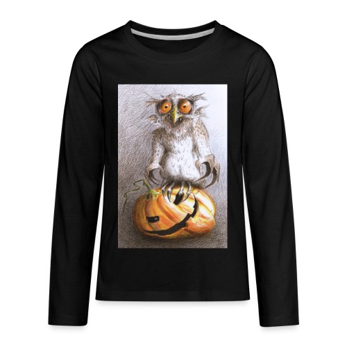 Vampire Owl - Kids' Premium Long Sleeve T-Shirt