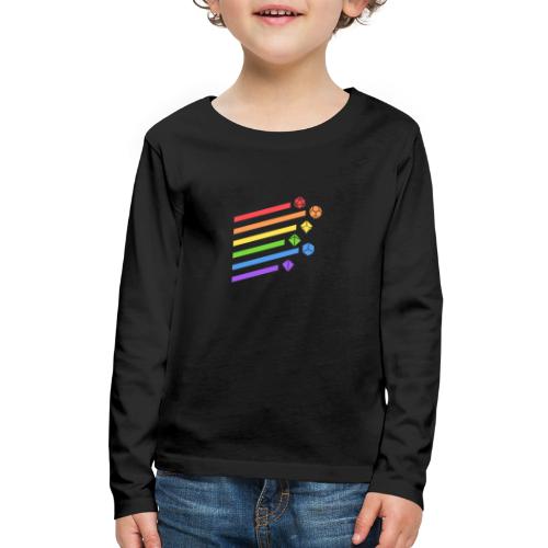 Original Rainbow Dice Ray - Kids' Premium Long Sleeve T-Shirt