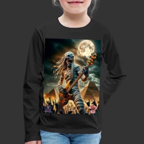 Monster Mosh 2024 Tour Ahy Bass Guitar #D-004 - Kids' Premium Long Sleeve T-Shirt