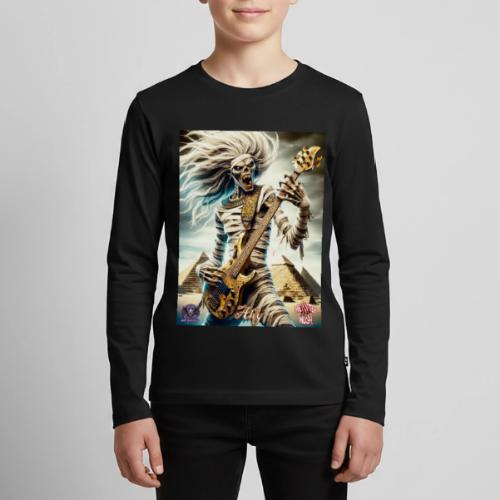 Monster Mosh 2024 Tour Ahy Bass Guitar #D-003B - Kids' Premium Long Sleeve T-Shirt