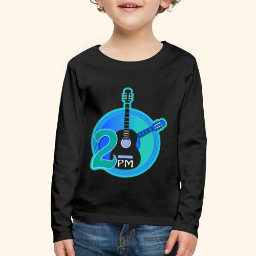 2PM Blue Logo - Kids' Premium Long Sleeve T-Shirt