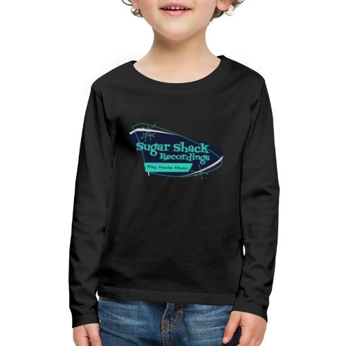 Mid Century Shack Blue Blue - Kids' Premium Long Sleeve T-Shirt