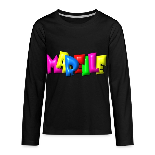 Mareile - Balloon Style - Kids' Premium Long Sleeve T-Shirt