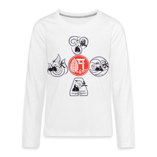 ASL Elements shirt - Kids' Premium Long Sleeve T-Shirt