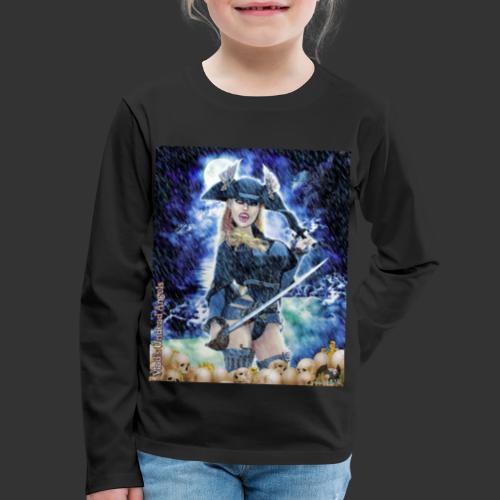 Undead Angel Vampire Pirate Rusila F006-NS - Kids' Premium Long Sleeve T-Shirt